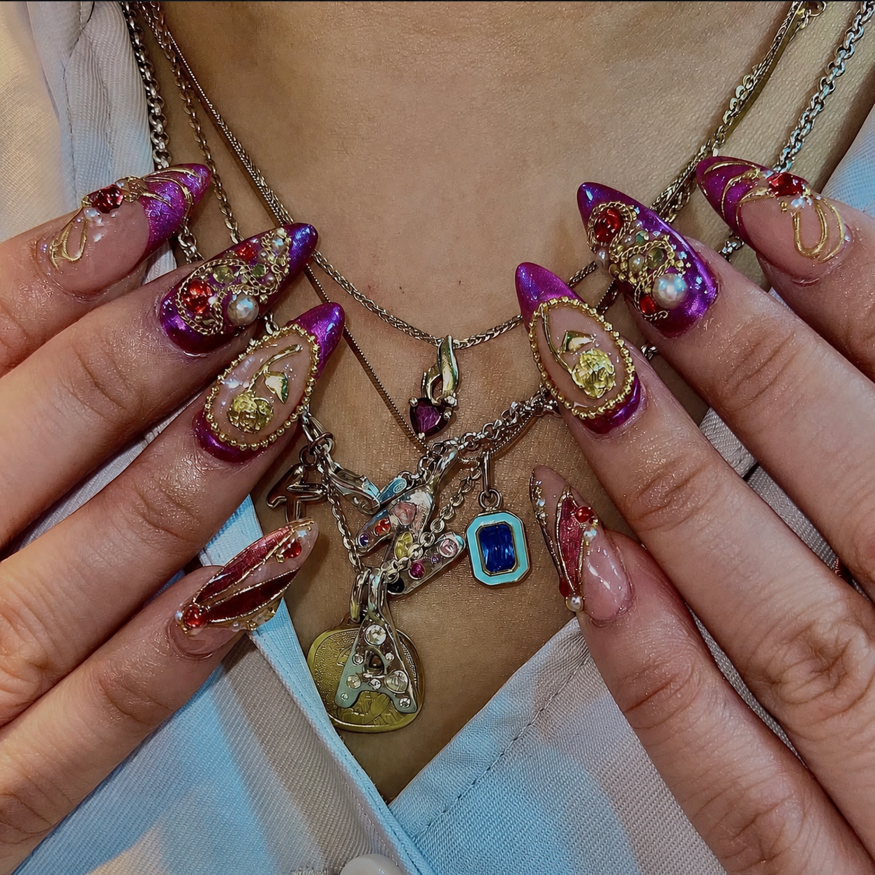 Nail art by H